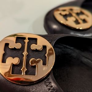 Tory Burch Reva Flats Black size 9